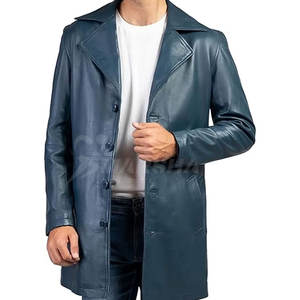 Dernier modèle Manteau en cuir Nouvelle arrivée Manteau en cuir Vêtements d'hiver Manteau en cuir le plus vendu Fabriqué au Pakistan - Product Image 2