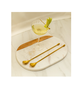 Cuchara de latón de estilo más nuevo y herramienta de barra agitadora, cuchara de cóctel, productos de embalaje personalizados de la más alta calidad - Product Image 3