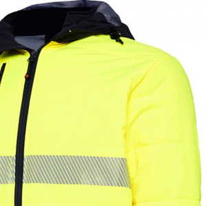 High-<b>Vis</b> Cotton Flame-Retardant Reflective <b>Hi</b>-<b>Vis</b> Workwear Safety Unisex <b>Softshell</b> <b>Jacket</b> with Zipper Customized Logo Size Color - Product Image 6