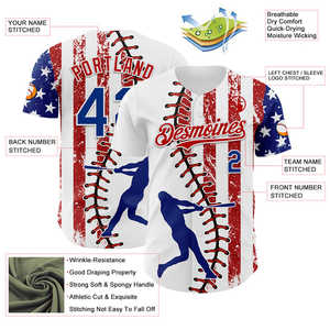 Maillot de baseball d'équipe authentique fournisseur en vrac de gros tissu respirant durable vêtements de sport légers à séchage rapide pour les clubs - Product Image 6