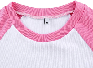 T-shirt en coton pour femme, imprimé personnalisé, été, uni, court, crop top, tee-shirt, haut, hip hop, coupe ajustée, crop top pour femme - Product Image 3