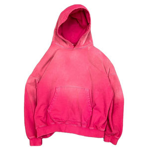 OEM Vintage Wash Hoodie Hombres Algodón Peso pesado Streetwear Oversized Hoodie Acid Washed Blank Drop Shoulder Hoodie Para Hombres - Product Image 6