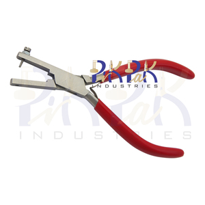 Alicates perforadores de 1,5mm con resorte de longitud total de 140mm y manijas de PVC herramienta perforadora de joyería para Metal para prensar pesca - Product Image 2