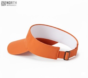 หมวกเบสบอลสีทึบ6แผงปรับได้พร้อมที่บังแดดหมวกผ้าฝ้าย100% ดีไซน์วินเทจใช้ได้ทั้งชายและหญิง - Product Image 4