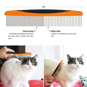 Peigne de toilettage pour animaux de compagnie ultime, électrique, laser, ionique, anti-nœuds, brosse de nettoyage premium pour démêler la fourrure, utilisation domestique - Product Image 4