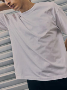 T-Shirt Homme Hip Hop Surdimensionné à Épaules Gouttes en Coton Respirant Street Wear Impression Personnalisée Tissé Col O Poids Lourd Vierge - Product Image 5