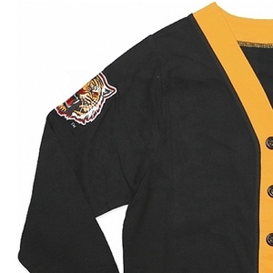 Nuevo Grambling State & Add Logotipos personalizados Acrílico Cardigan Suéteres Mangas largas Herorías Fraternidad - Product Image 3