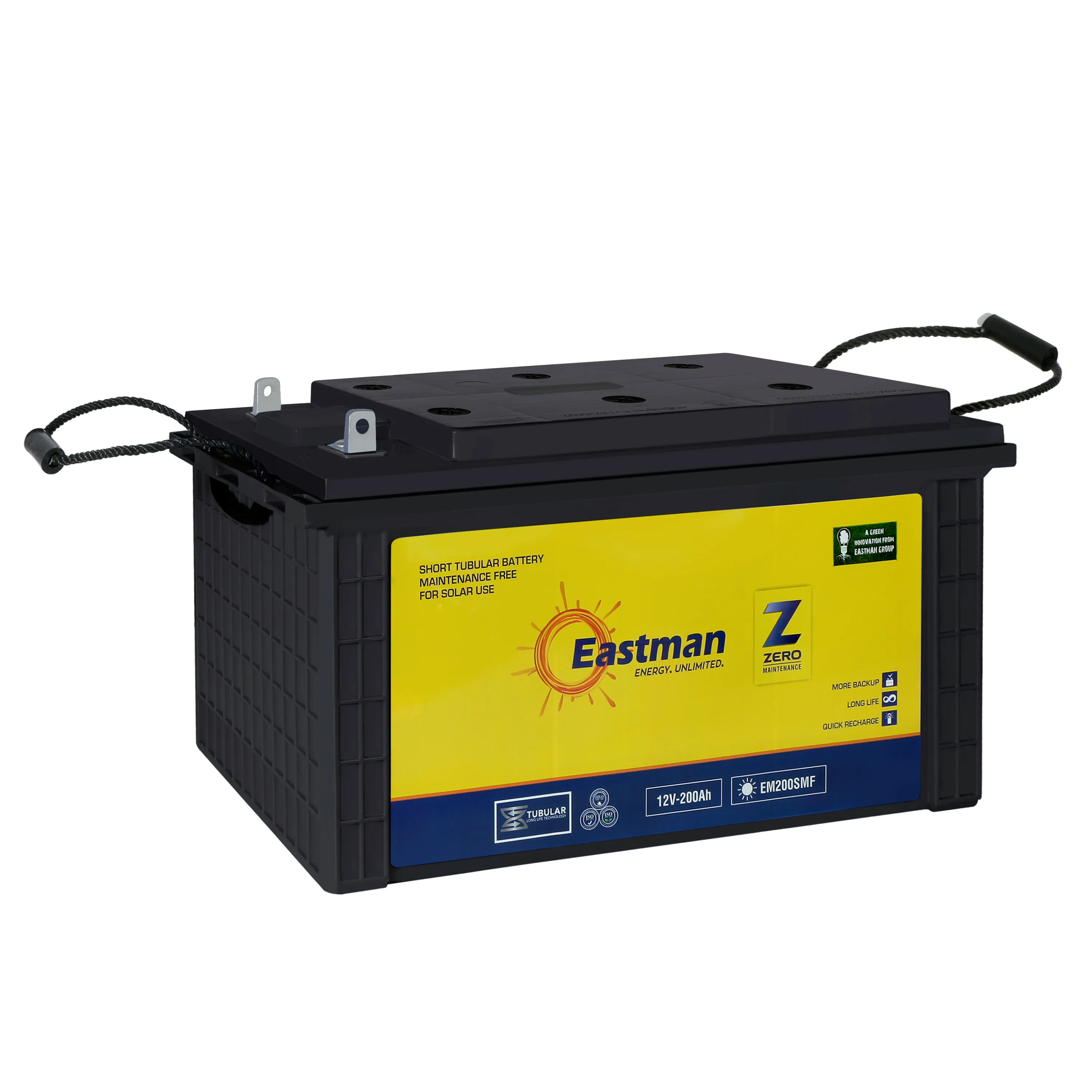 Eastman Auto & Power ограниченная из Индии перезаряжаемая солнечная батарея короткая трубчатая перезаряжаемая батарея экспортное качество