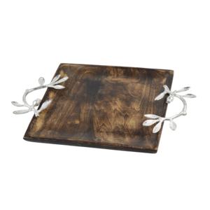 Bandeja de Servicio de Madera de Diseño en Colores con Material de Madera de Calidad Estándar y Acabado Pulido - Product Image 2