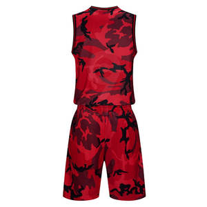 Uniforme de basket-ball professionnel avec matériau à séchage rapide et uniforme de basket-ball de nom personnalisé - Product Image 2