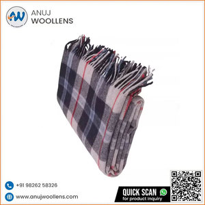 ผ้าดักลาสเนื้อนุ่มผ้าขนแกะสีกรมท่าขายดีในราคาดีจากผู้ขายอินเดียและผู้ผลิตในปริมาณมาก - Product Image 2