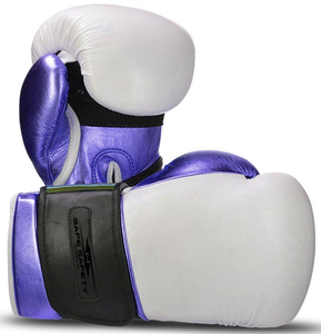 Guantes de boxeo personalizados de alta calidad para niños Guantes de entrenamiento de cuero de vaca profesional con logotipo personalizado para deportes - Product Image 6
