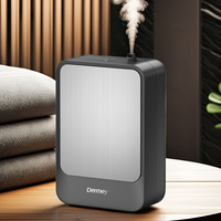 Diffuseur d'arômes Dermey M108 de luxe 400 ml pour usage domestique et commercial, sans eau ni huile parfumée, diffuseur de parfum à piles, garantie 1 an