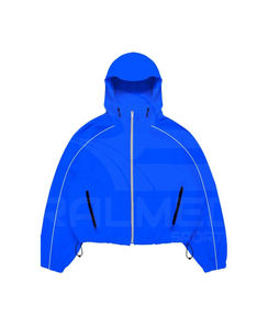 Chándal de Alta Calidad con Líneas Reflectantes, 100% Nailon, Pantalones y Chaqueta Acampanados, Impermeable, Ropa Urbana, Cortavientos - Product Image 2