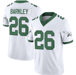 Maillot de football américain Kelly Green U.S. Soccer, haut, 26 Saquon Barkley, 1 Jalen Injuries, 33 Dejean, 11 Brown, 62, tenue de football, short américain - Product Image 4