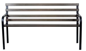 Garden Metal Three Seater Garden Patio <b>Bench</b> for Home Hotel Garden Outside Park Seating Patio <b>Bench</b> Outdoor and <b>Indoor</b> Furniture - Product Image 3