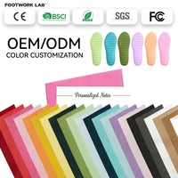 Semelles de chaussures en PU avec soutien de la voûte plantaire orthopédique, absorption des chocs, taille 35-46 pour hommes et femmes