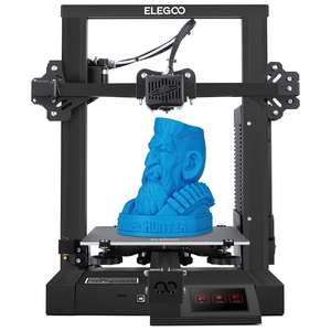 Imprimante 3D FDM à double extrudeur ELEGOO Neptune 2, imprimante industrielle automatique d'étiquettes/cartes 3D pour PLA, pour usage en laboratoire, état d'occasion - Product Image 1
