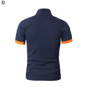 Polos personalizados para hombre, camisetas de algodón puro, logotipo impreso, camisetas de Golf Polo de talla grande de alta calidad - Product Image 3