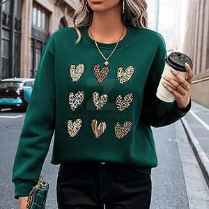 Sweatshirts d'hiver en coton 100% respirant pour femmes avec logo sur le devant, de style décontracté, fabriqués au Pakistan, à des prix abordables - Product Image 6