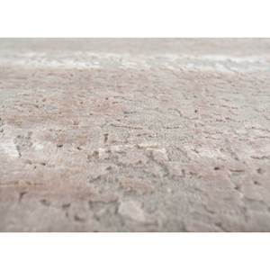 Alfombra Kavi Gris y Negra de Lana y Seda de Bambú Anudada a Mano, Diseño Teoría del Caos, Patrón Abstracto Rectangular para Sala de Estar Juvenil Esk-361 - Product Image 3