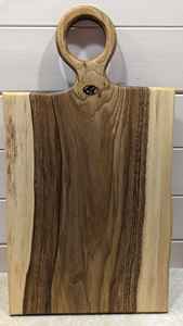 Grande planche à découper en bois durable Artisanat exquis pour couper les légumes L'artisanat naturel élève les créations culinaires - Product Image 3