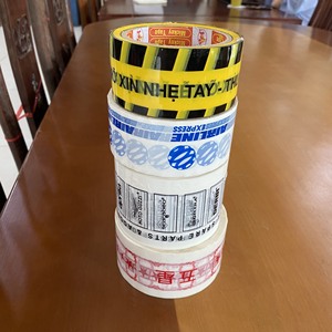 Cinta con logotipo personalizado para embalaje con pegatinas personalizadas certificadas por ROHS Uso industrial Aceptado por OEM - Product Image 3