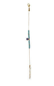 Pulsera Enrollable de Acero Inoxidable con Circonitas y Perlas de Imitación DAFNI BIG PAZAR - Regalo de Moda - Product Image 3