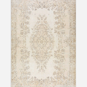 พรมผ้าฝ้ายขนสัตว์ถักด้วยมือคุณภาพสูงพรมแบบวินเทจทันสมัยเป็นมิตรกับสิ่งแวดล้อมออกแบบได้ตามต้องการสำหรับห้องนั่งเล่น - Product Image 1