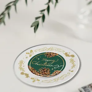 Carte de Noël LED en acrylique étanche, personnalisable OEM/ODM, invitation et vœux de fêtes - Product Image 1