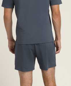 กางเกงเทนนิสผู้ชายผ้าโพลีเอสเตอร์ 100% แห้งเร็ว ระบายอากาศ กันน้ำ สีพื้น เรียบง่าย สบาย น้ำหนักเบา ยืดหยุ่น ขายส่ง - Product Image 5