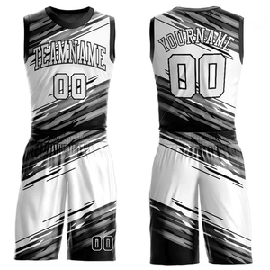 Uniformes de basket-ball personnalisés pour adultes Uniformes de basket-ball OEM Offre Spéciale Nouvelle conception Uniformes de basket-ball personnalisés - Product Image 2