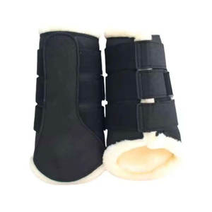 Bottes de protection pour chevaux en néoprène, durables, pour l'équitation, l'entraînement, la thérapie et les fournitures équestres - Product Image 1