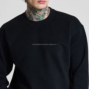 Nardon Apparel Venta caliente cuello redondo pulóver algodón en blanco sudaderas hombres primavera suelta - Product Image 5