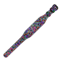 Ceinture de musculation en cuir de vachette rembourrée et gaufrée, personnalisable, couleurs sur mesure, pour haltérophilie, CrossFit et musculation, modèle 2025