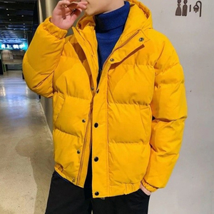 Chaqueta Acolchada para Hombre, Talla Grande, Chaqueta Acolchada de Moda OEM, Chaqueta Acolchada Personalizada Resistente al Agua, Impermeable, Lisa, Teñida, con Diseño Personalizado - Product Image 4