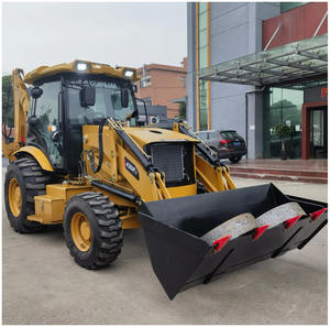 Used CATERPILLAR 420F & 420E Backhoe Loader with Attachments Engine & <b>Pump</b> Core Components for USA & Europe - Product Image 1
