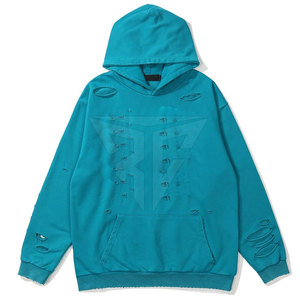 เสื้อมีฮู้ดสำหรับผู้ชายวินเทจผ้าดิบมี2025กำหนดโลโก้ได้เอง - Product Image 1