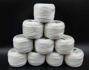 <span class=keywords><strong>10</strong></span>ピースコットンボールアンカーかぎ針編みコットン刺Embroideryスレッドボールサイズ8パール糸は丈夫で、なでて、座っています