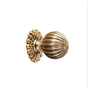Tirador elegante de diseño elegante, herrajes de puerta de Metal de latón moderno, precio de fábrica, tirador de armario y tirador de cajón de cocina - Product Image 2