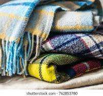 Mantas de lana verde oliva 80% Mantas gruesas de lana verde oliva para Uso Institucional de Harshit International - Product Image 6