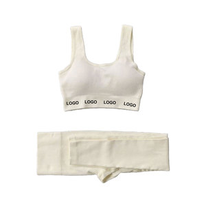 Juego de Yoga para mujer altamente personalizado con función de secado rápido Ajuste estrecho Patrón sólido Bandas de resistencia incorporadas Cierre de cordón - Product Image 5