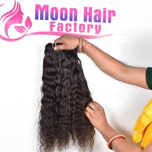 Fournisseur professionnel d'exportation de cheveux humains bouclés naturels non traités en vrac en provenance d'Inde au prix le plus bas en 2025 - Product Image 3