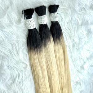 Vente en gros 100% Extensions de cheveux humains brut vietnamien naturel droit pour Ombre couleur cuticule aligné Afro Style 20 pouces - Product Image 5