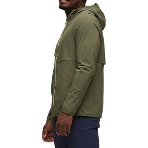 Chaqueta Cortavientos Impermeable de Alta Calidad para Hombre, con Capucha, Estampado Frontal, para Otoño, al por Mayor - Product Image 6