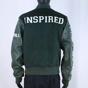 Vestes universitaires personnalisées, vestes universitaires personnalisées pour hommes, vestes de baseball universitaires, patchwork - Product Image 2