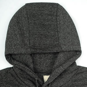 Sudaderas con capucha mezcladas de algodón informales para hombre Sudadera cómoda de moda para invierno Precio al por mayor teñido liso - Product Image 2