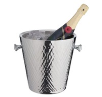 Seau à champagne en acier inoxydable |   Seau à glace pour vin et champagne