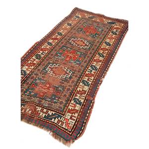 Tapis en laine noué à la main à motif géométrique bleu Kiaan, tapis 3D pour salon, décoration intérieure - Paem-1544 par Jaipur Rugs US - Product Image 2