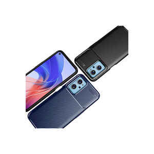 Senk Negro เคสป้องกัน TPU ซิลิโคนระดับพรีเมียมสำหรับ OPPO A76 A17 A34 A58 & A3S สีน้ำเงินเข้มกรอบด้านหลังกันกระแทก - Product Image 6